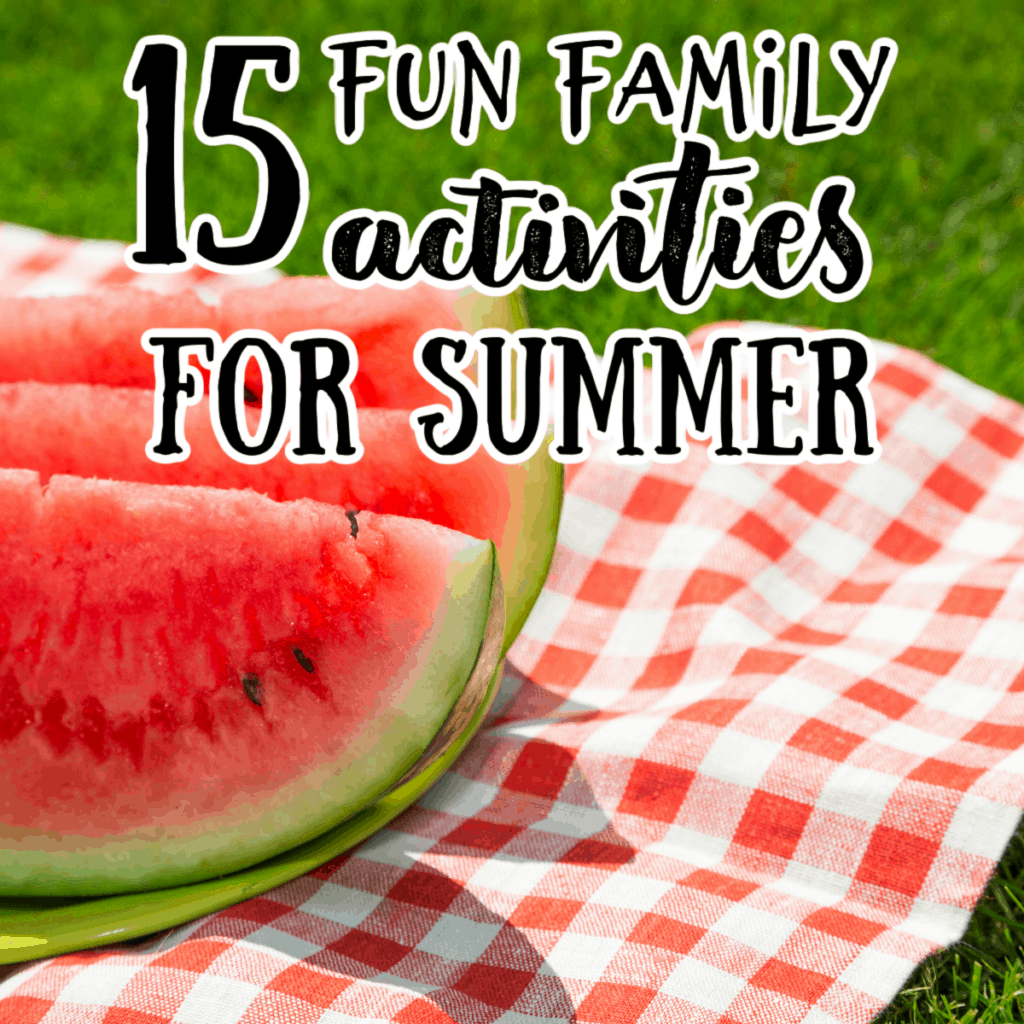 watermelon on a picnic blanket