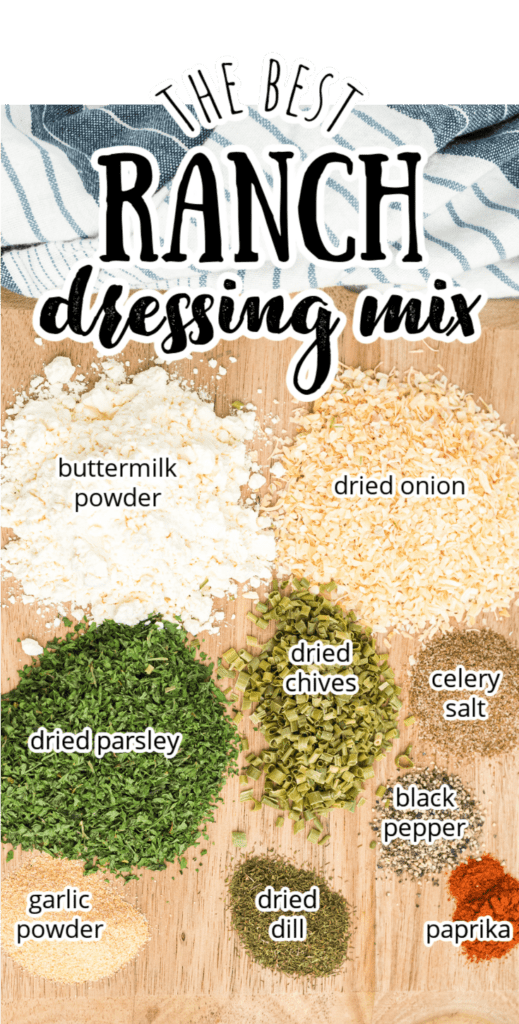 The Best Homemade Ranch Dressing Mix Feels Like Home™
