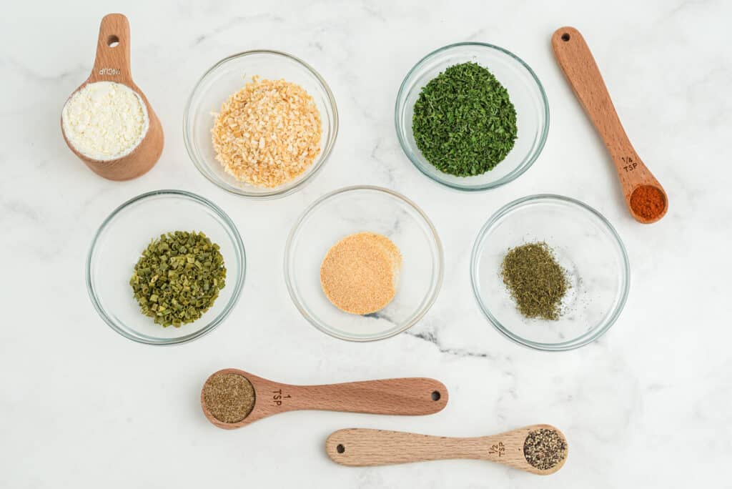 homemade ranch dressing mix ingredients