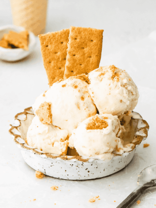 NO CHURN CHEESECAKE ICE CREAM STORY