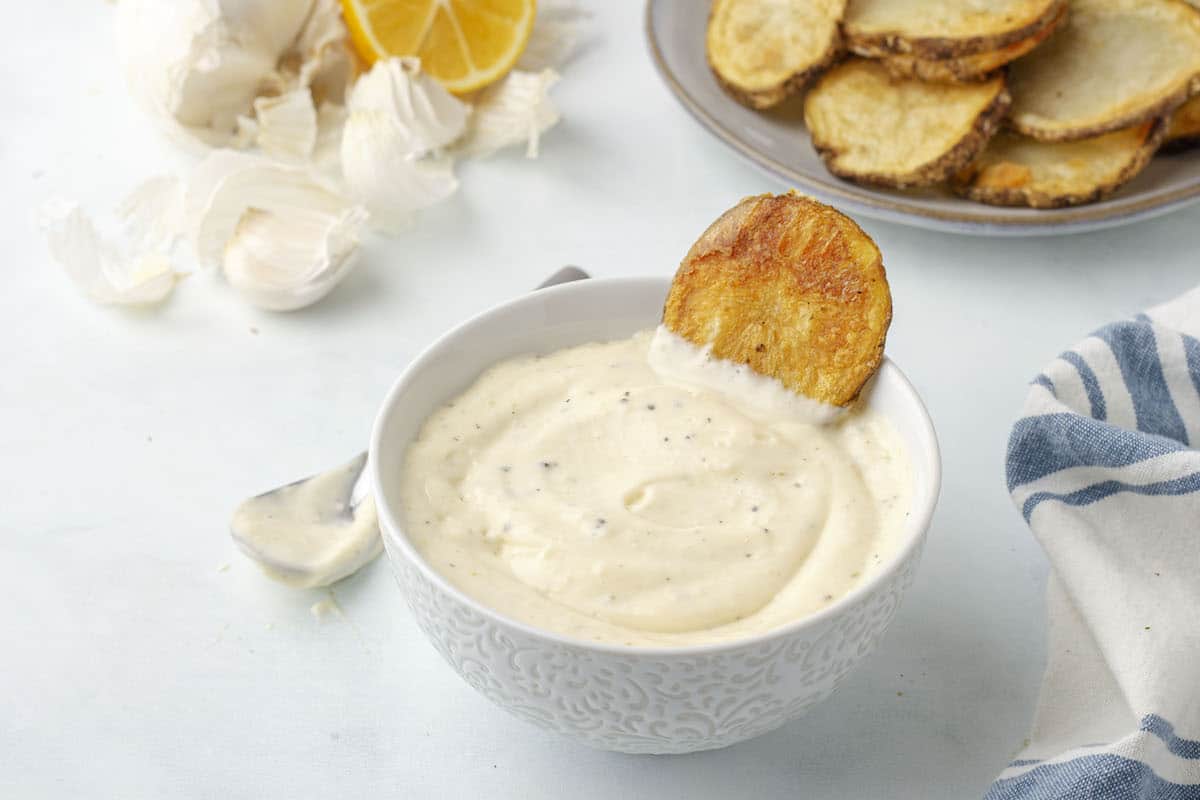 How to Make Homemade Lemon Garlic Aioli - Feels Like Home™