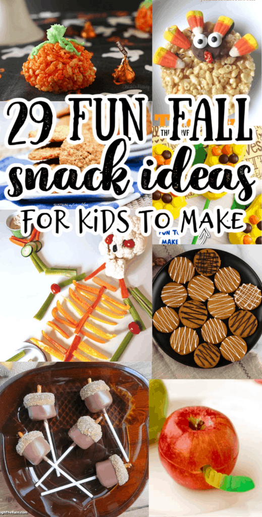 29 Fun Fall Snack Ideas for Kids to Make - Feels Like Home™