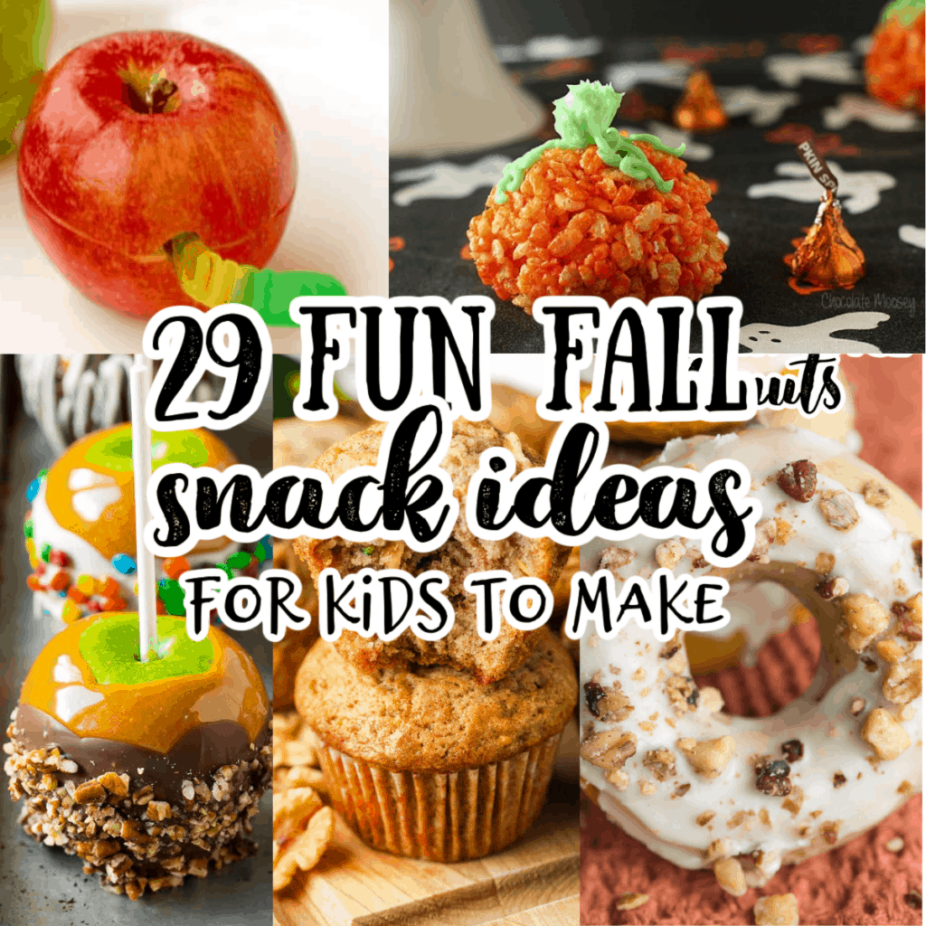 29 Fun Fall Snack Ideas for Kids to Make Feels Like Home™