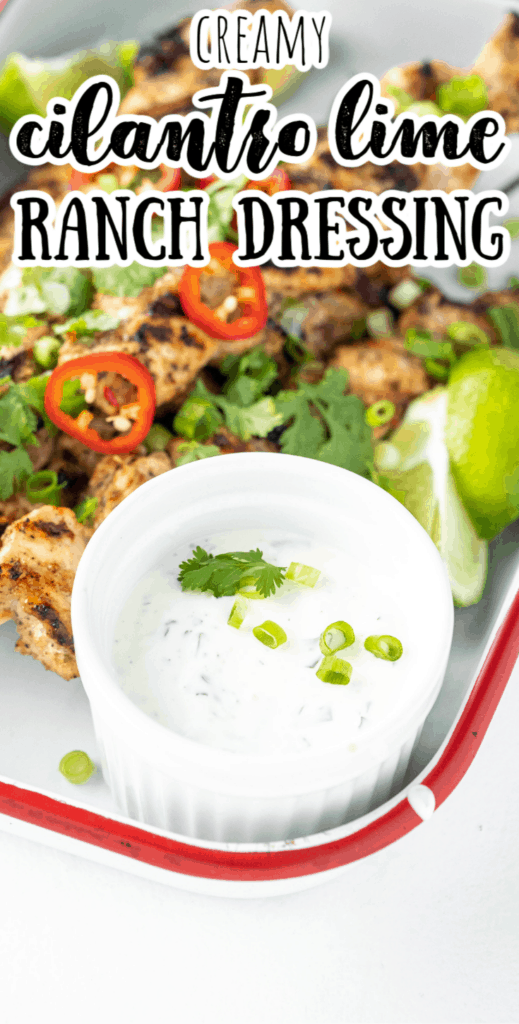 Creamy Cilantro Lime Ranch Salad Dressing - Feels Like Home™