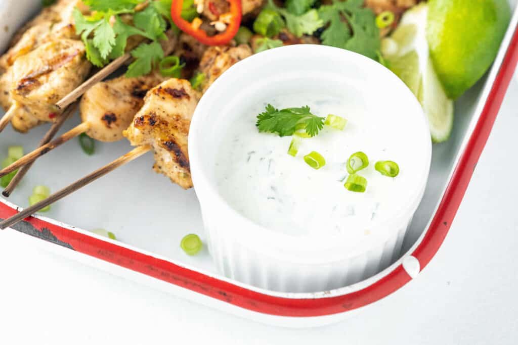 homemade Creamy Cilantro Lime Ranch Salad Dressing