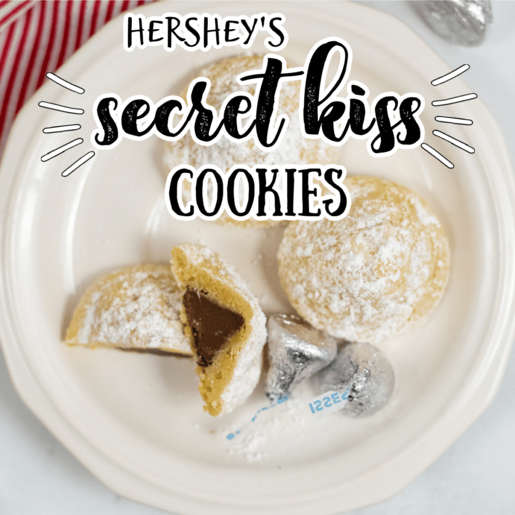 secret kiss cookies with the title \"Hershey\'s secret kiss cookies\"