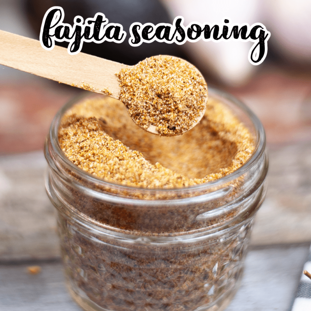 Homemade fajita outlet seasoning mix