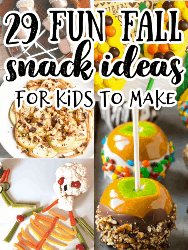29 FUN FALL SNACK IDEAS STORY