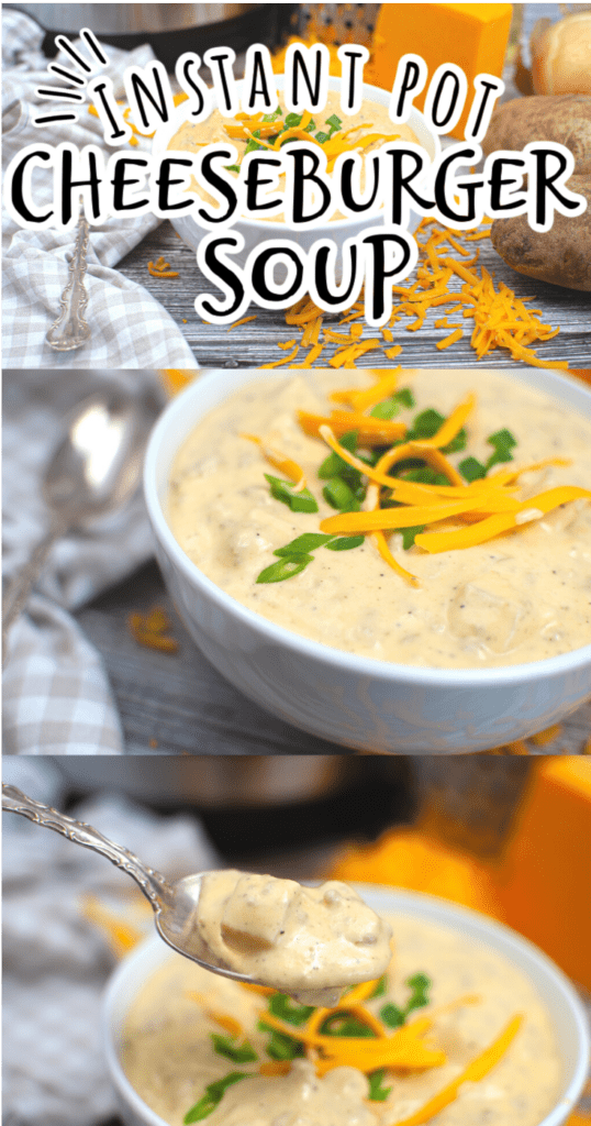 Instant Pot Cheeseburger Soup - Feels Like Home™