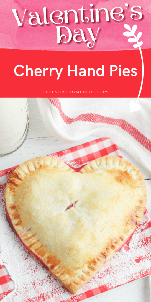 How to Make a Heart Shaped Cherry Hand Pies for Valentine's Day