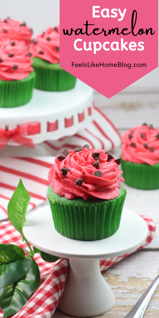 Watermelon Cupcakes Recipe - Feels Like Home™