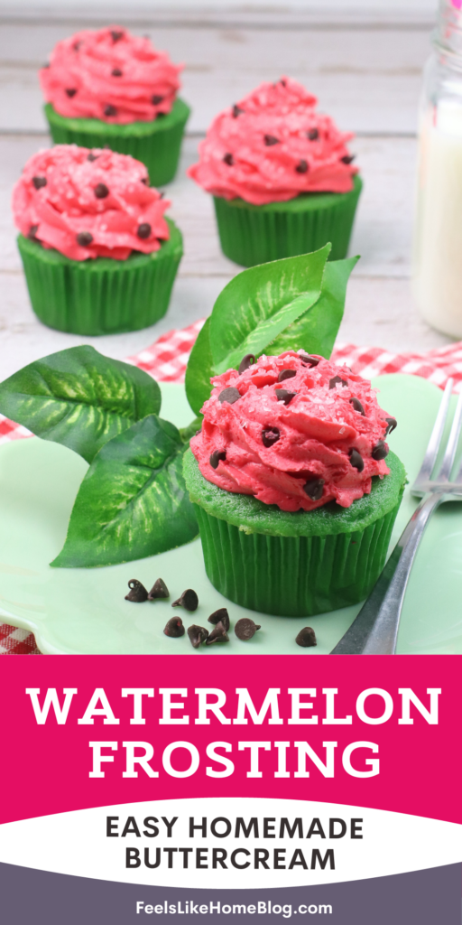 Watermelon Frosting Recipe - Feels Like Home™