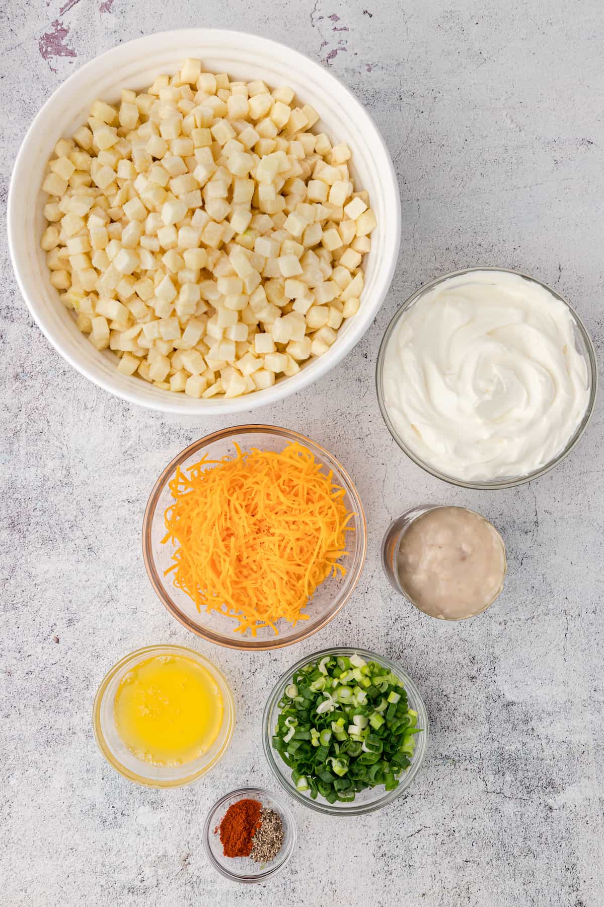 healthy hash brown casserole ingredients