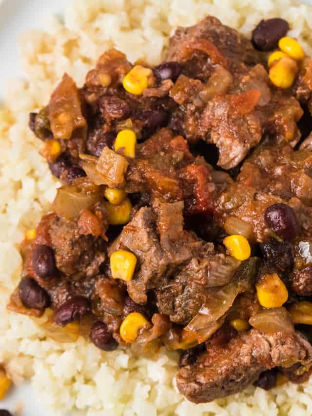 CROCKPOT MEXICAN STEAK AND BEANS STORY