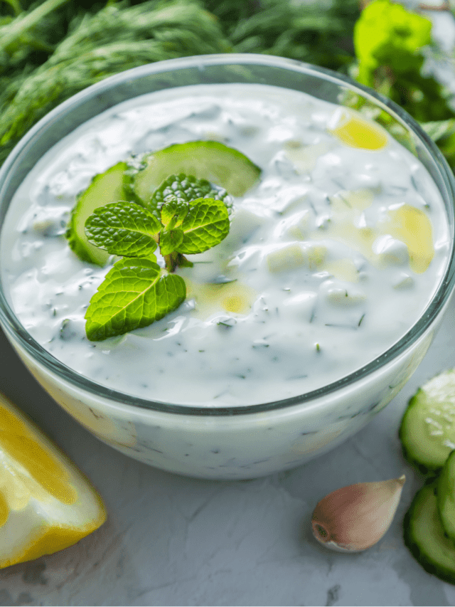 TZATZIKI SAUCE RECIPE STORY