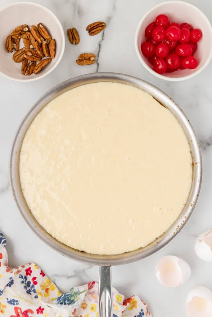 Skillet Pineapple Upside Down Cake from a Pampered Chef Recipe