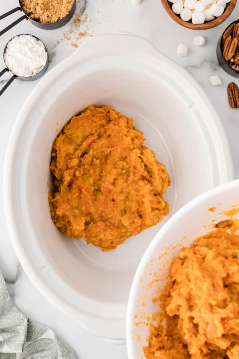 Crockpot Sweet Potatoes with Marshmallows Feels Like Home™