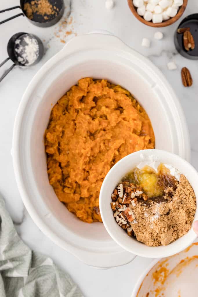 Crockpot Sweet Potatoes with Marshmallows Feels Like Home™