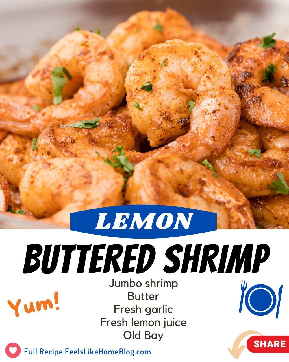 Plump, Juicy Old Bay Shrimp 