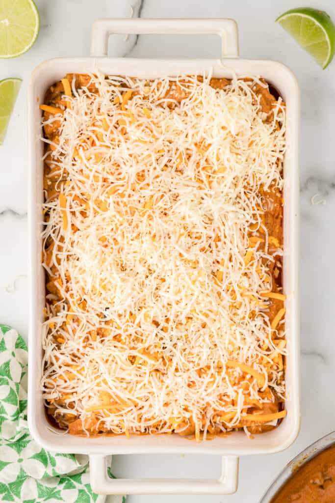 Leftover Turkey Enchilada Casserole Feels Like Home™