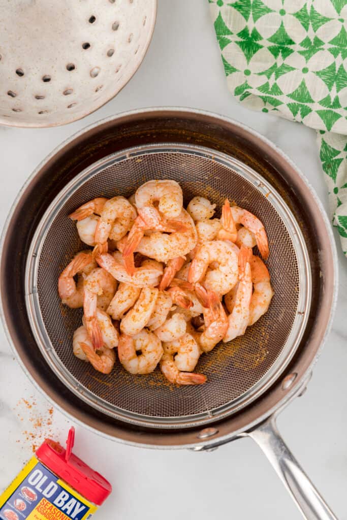 Traditional Old Bay Steamed Shrimp Recipe - Peel & Eat Shrimp