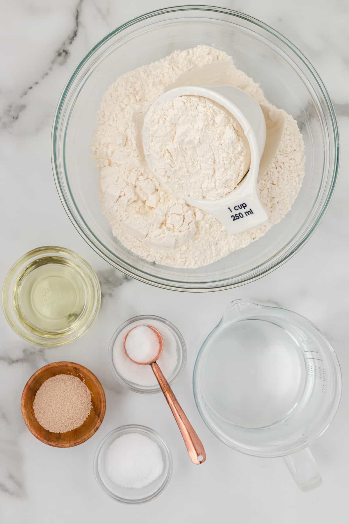 homemade pizza dough ingredients