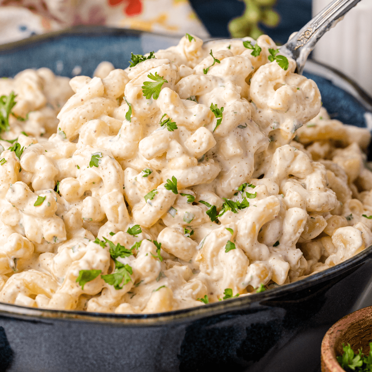 how to make creamy macaroni salad with deviled eggs