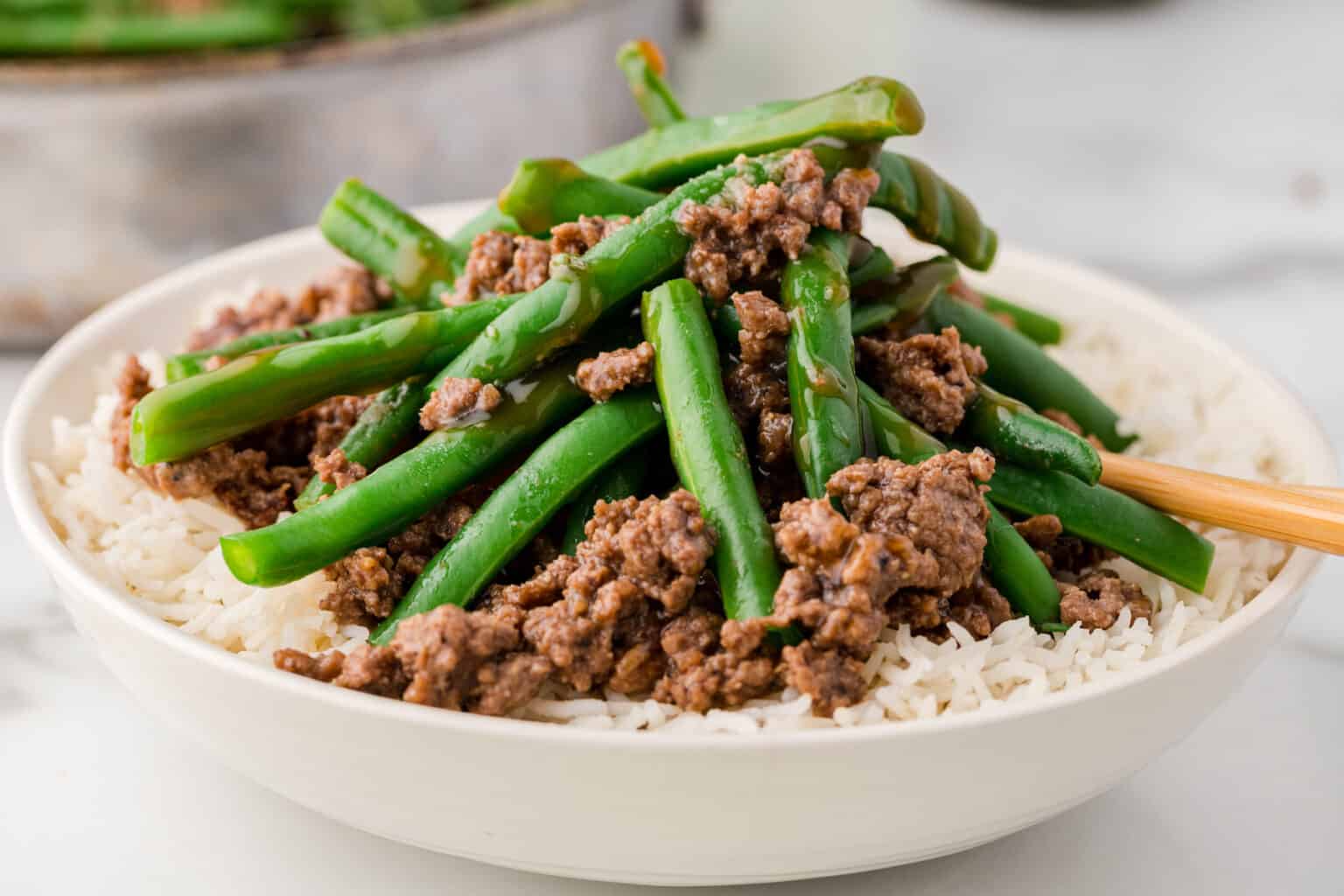 Beef and Green Bean Stir Fry - Main Dishes - Feels Like Home™