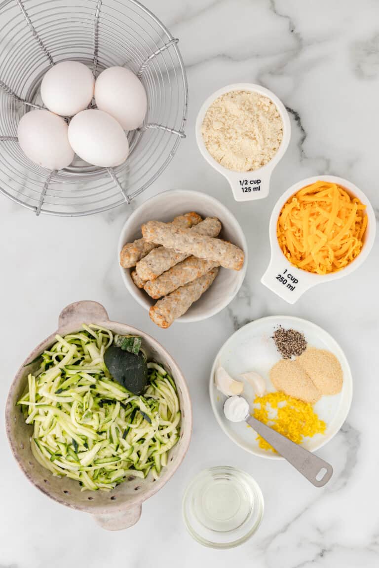 Zucchini Sausage Egg Muffins Recipe Feels Like Home™