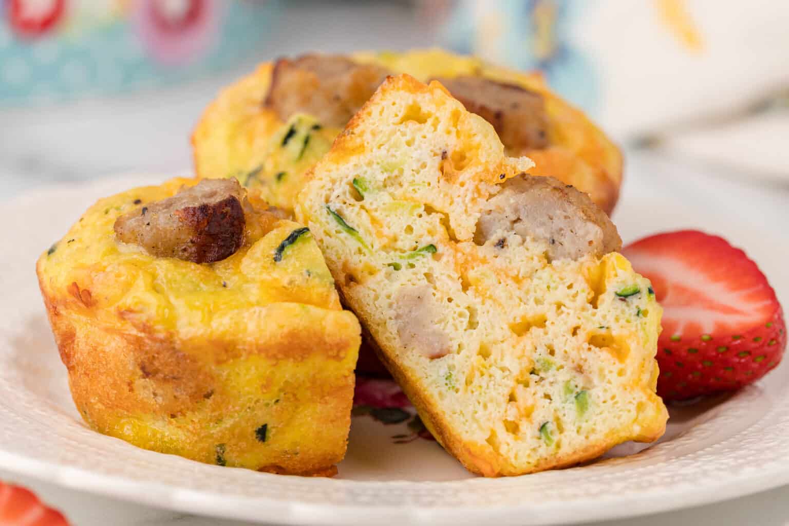 Zucchini Sausage Egg Muffins Recipe Feels Like Home™