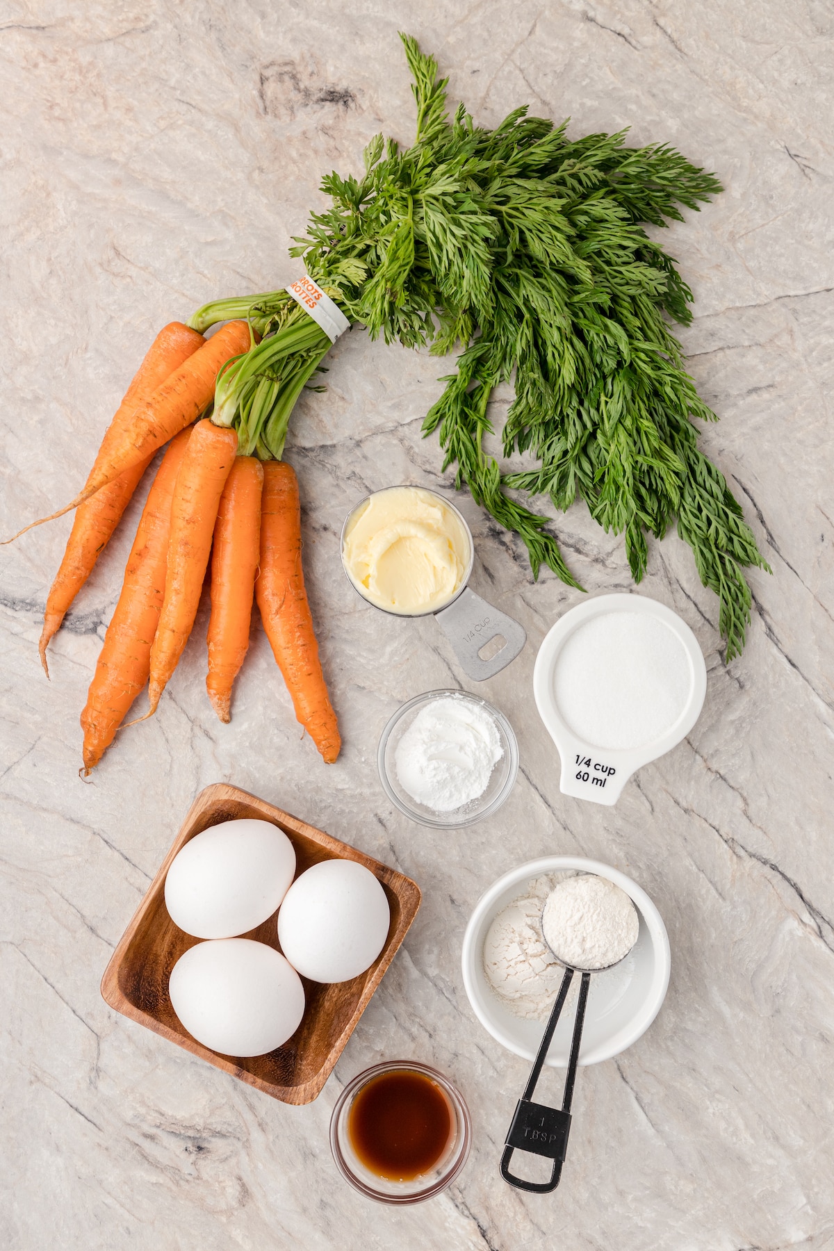 carrot souffle ingredients