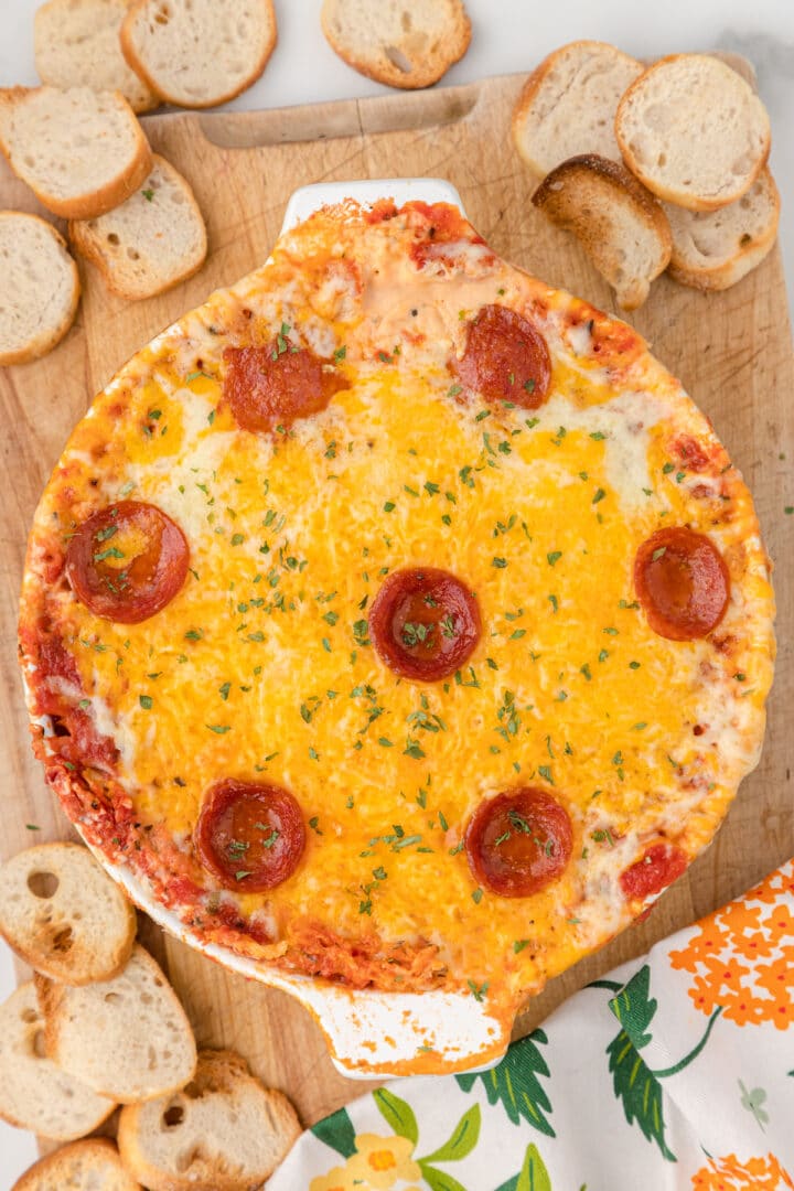 Hot Pepperoni Dip Appetizers Feels Like Home™