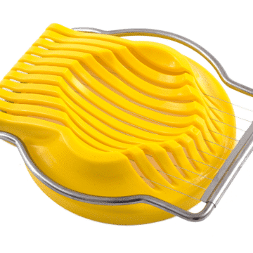 yellow egg slicer