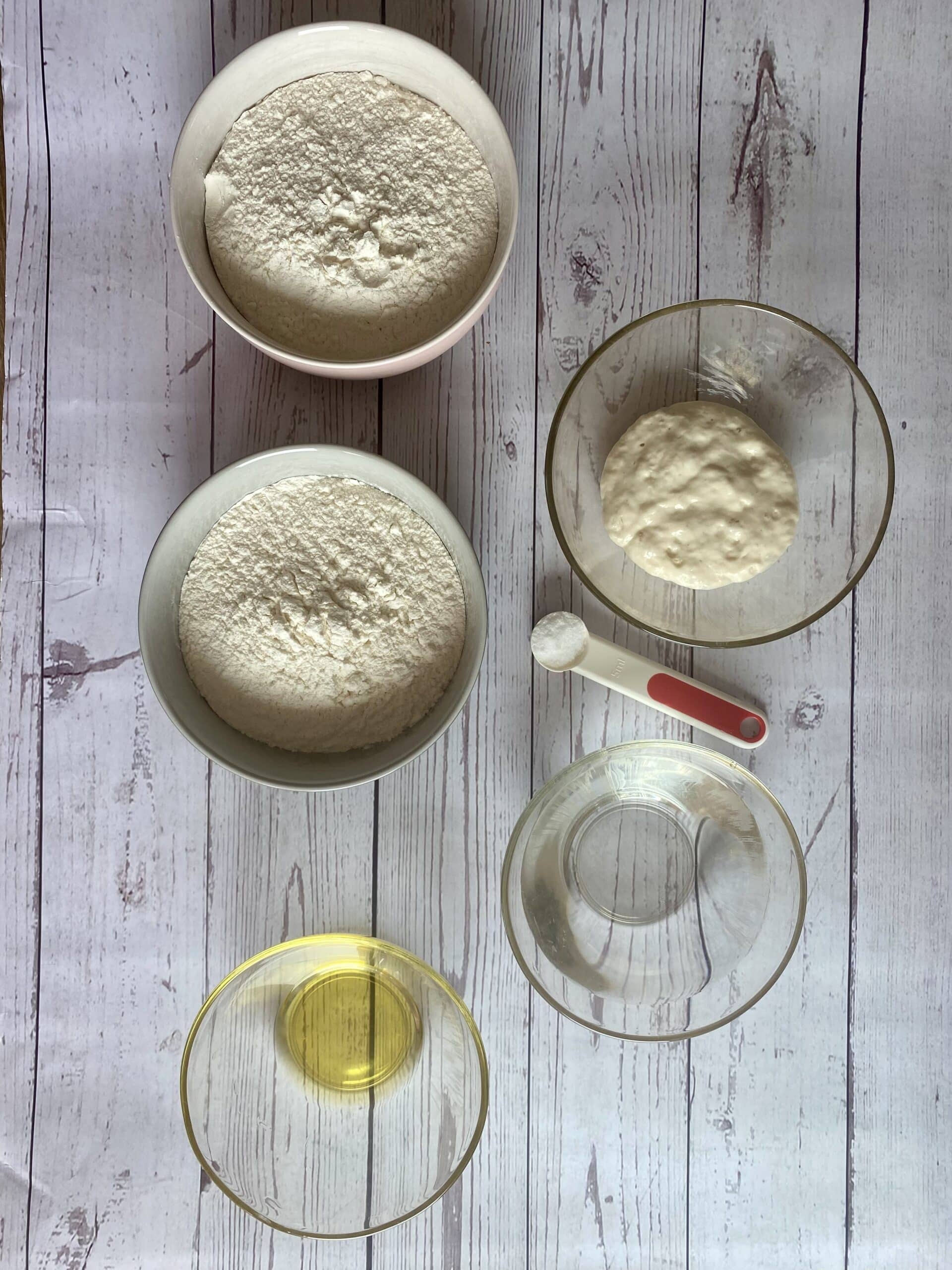 sourdough pizza dough ingredients