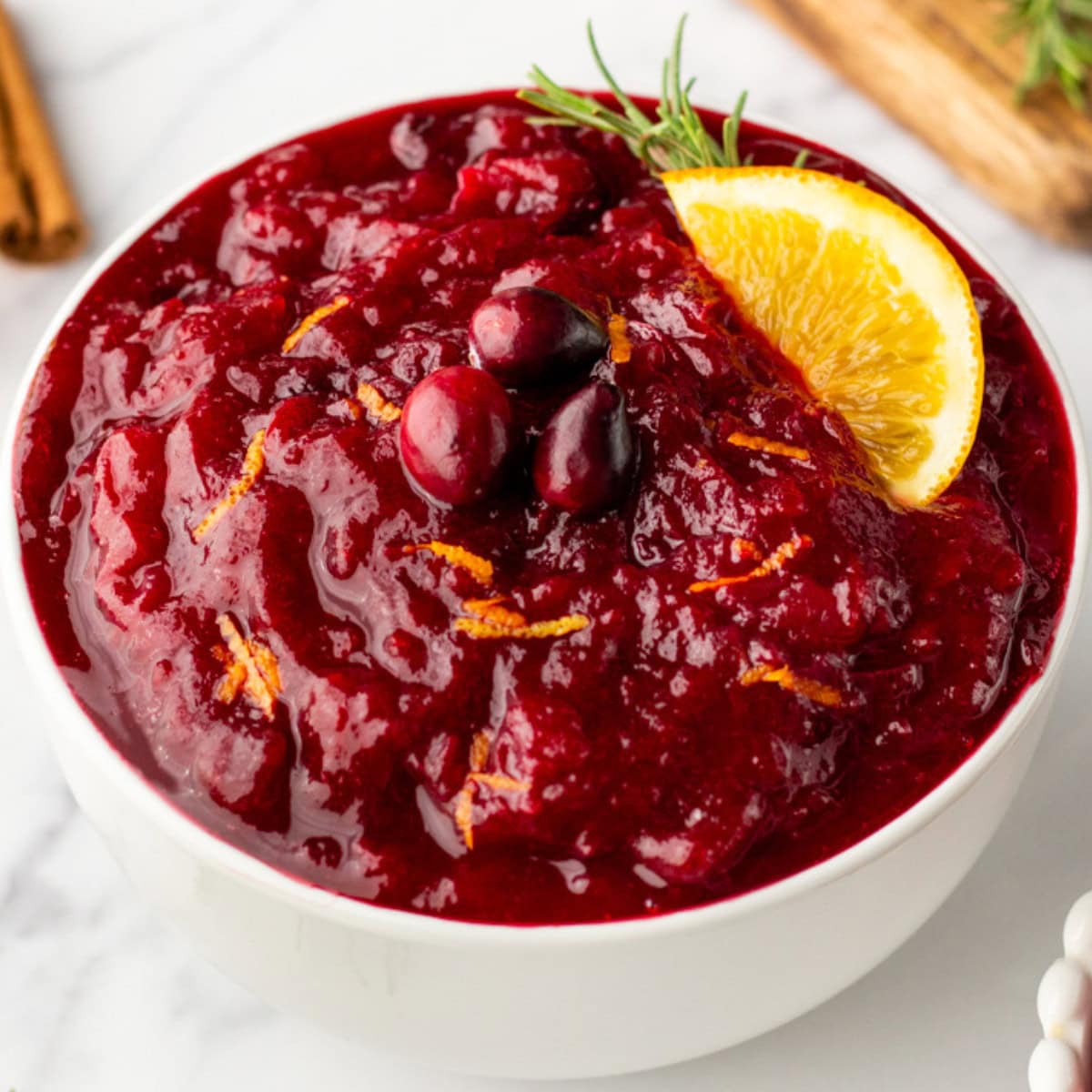 Instant Pot Cranberry Sauce with Orange Juice - Feels Like Home™