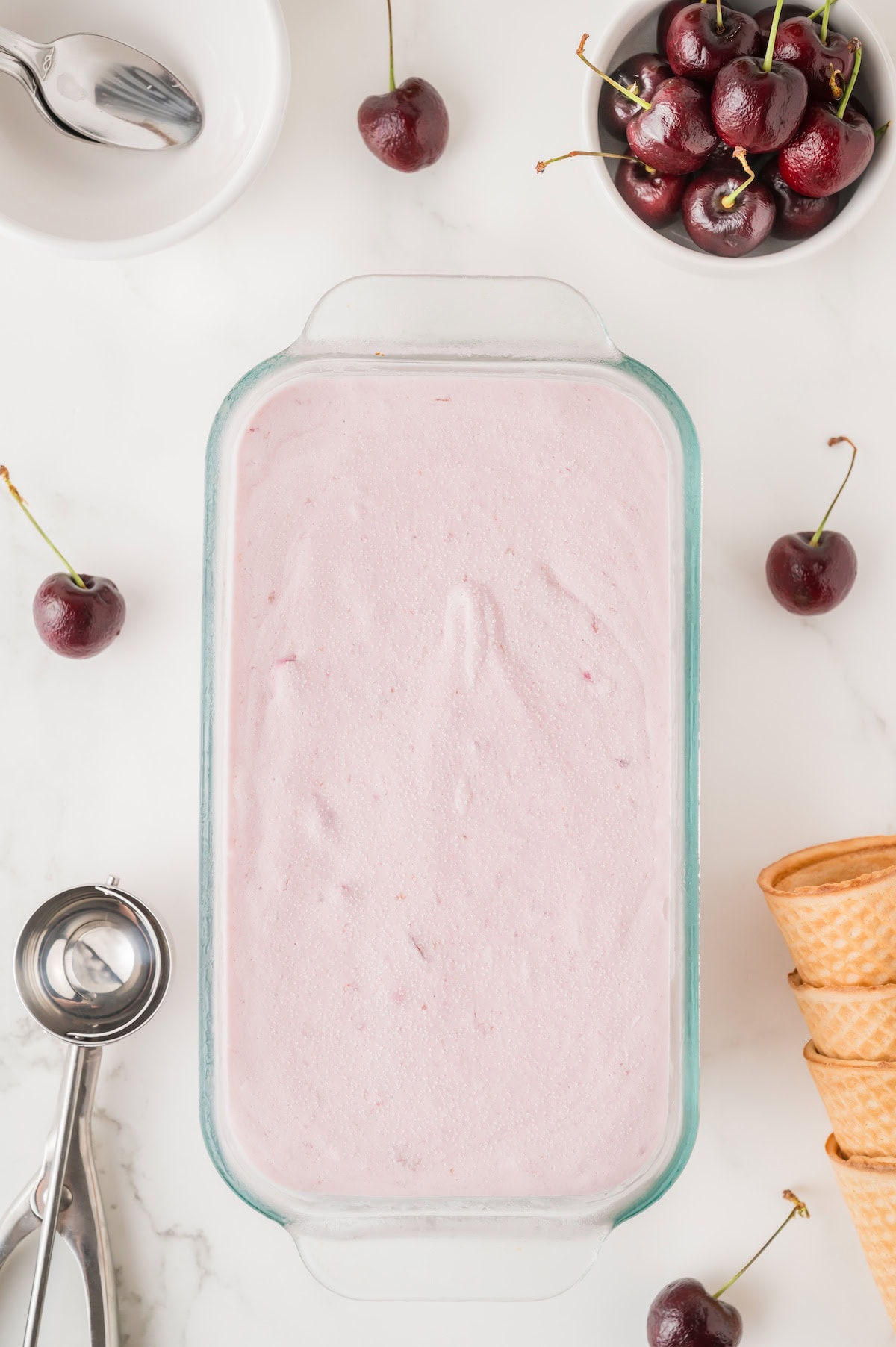 frozen cherry ice cream