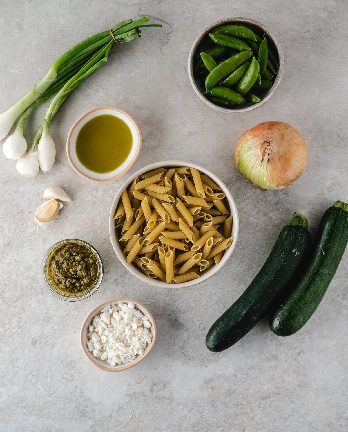 easy pasta primavera ingredients