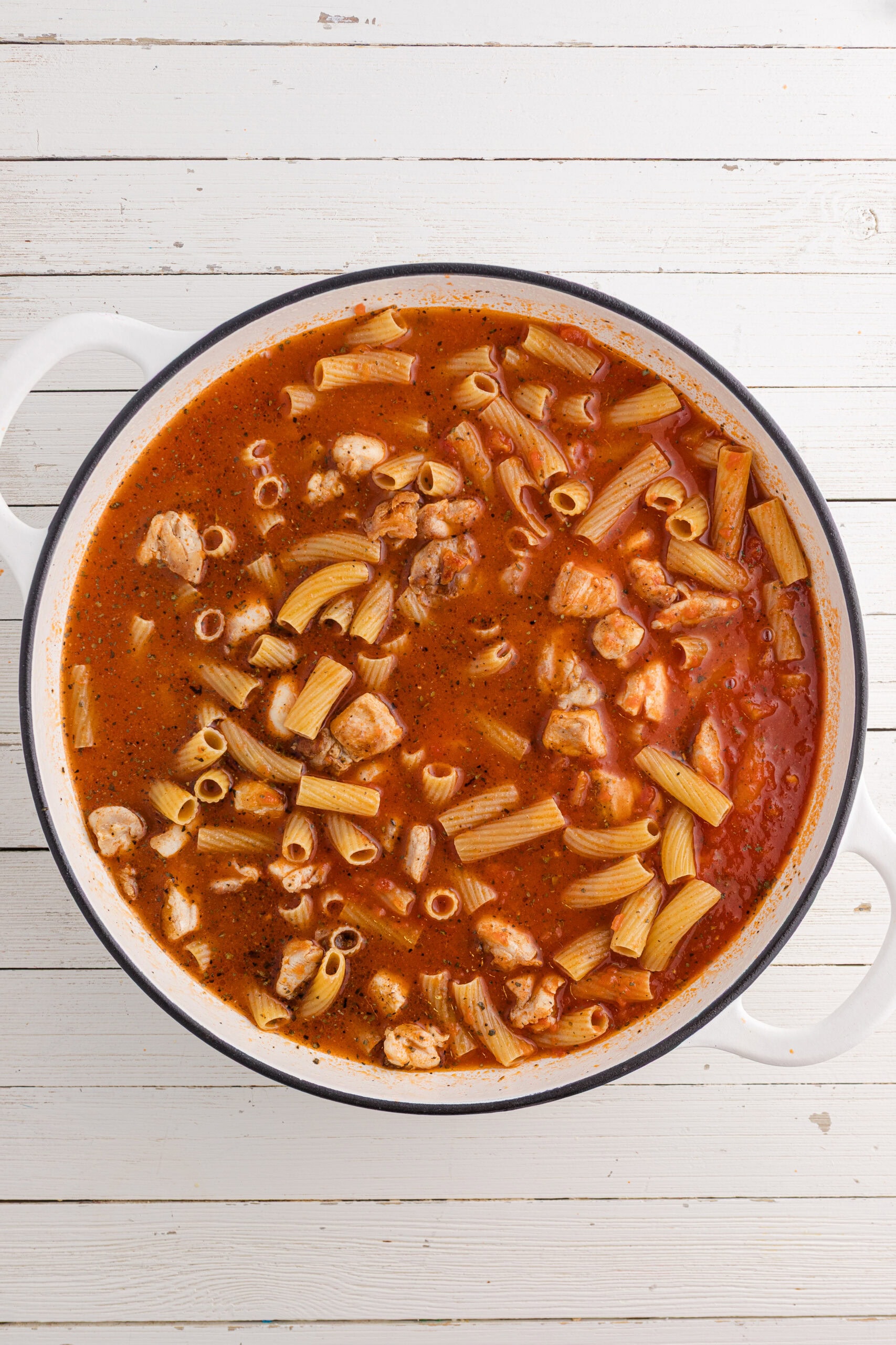 mix everything together