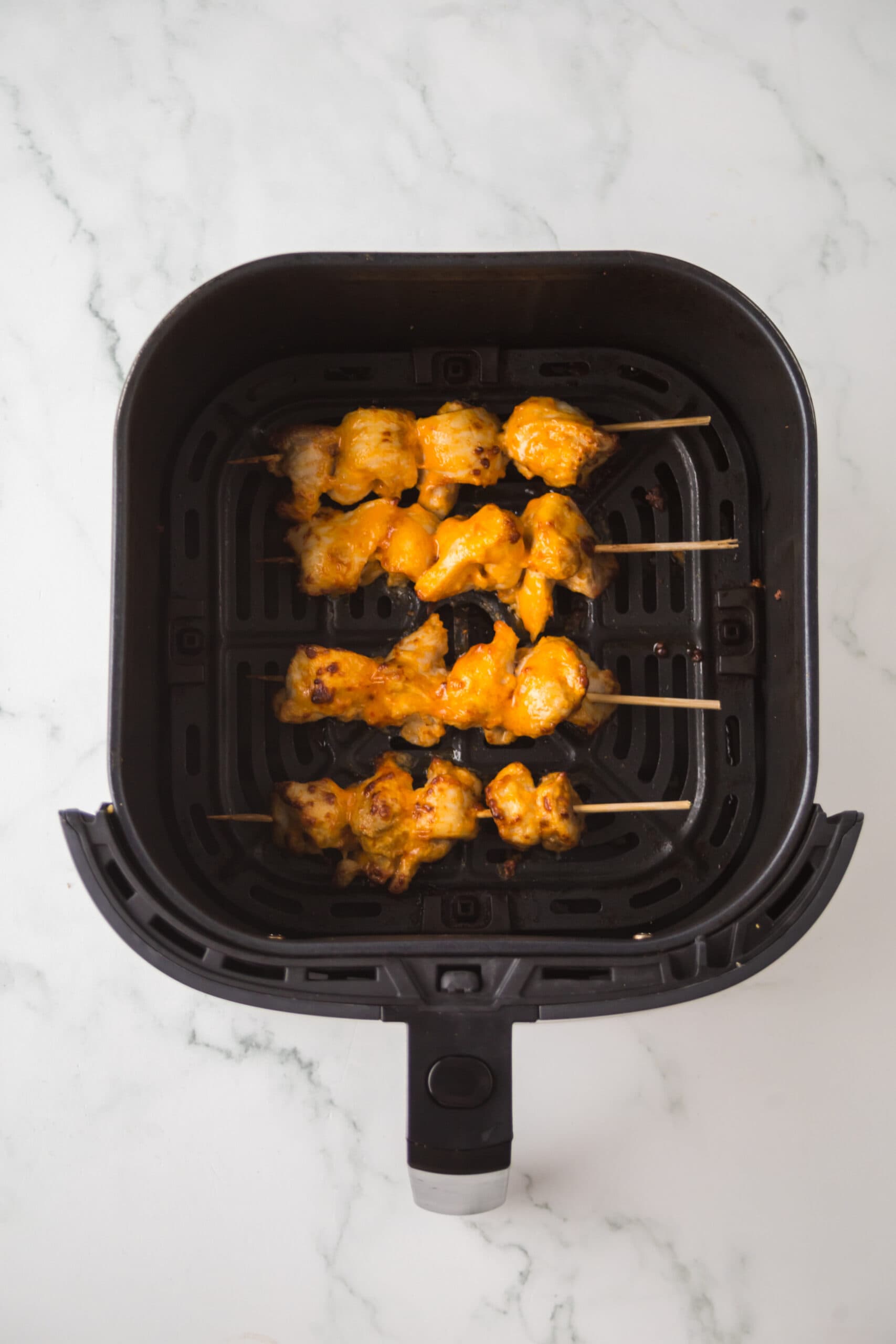 Air Fryer chicken thighs all cooked and cooling