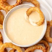onion ring dipping sauce similar to Burger King's Zesty Sauce