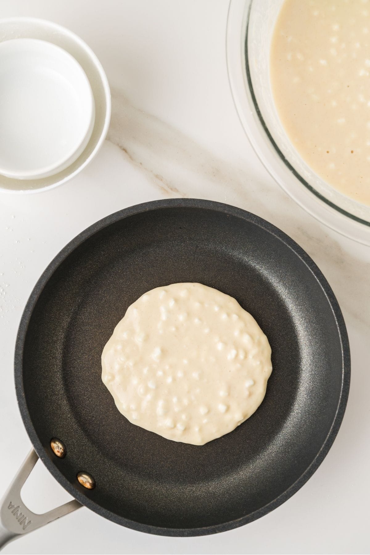 Easy cottage cheese pancakes for breakfast