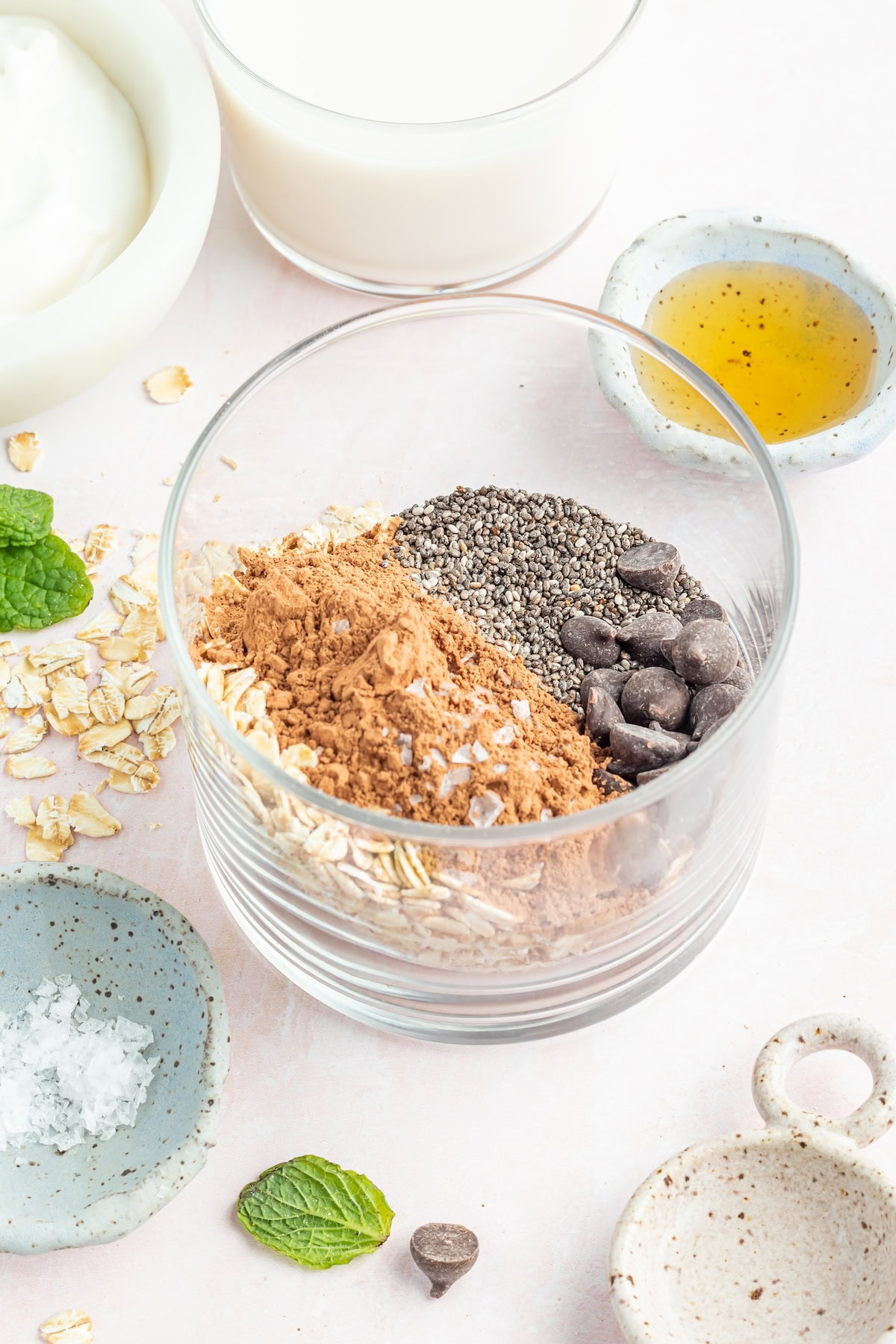add the dry ingredients to the bowl