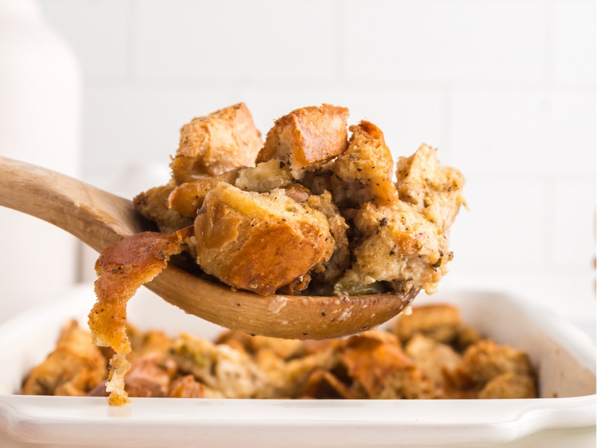 Savory brown butter stuffing recipe