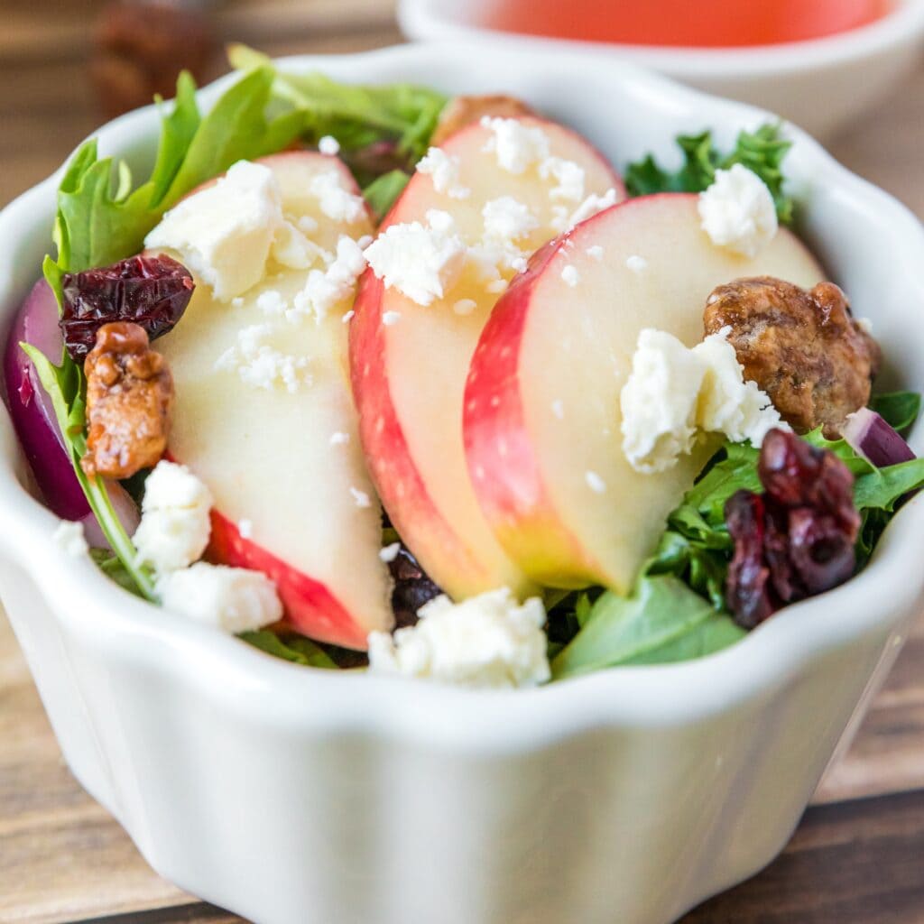 Crisp fall apple salad