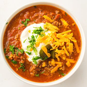 Cozy pumpkin chili for cool fall nights