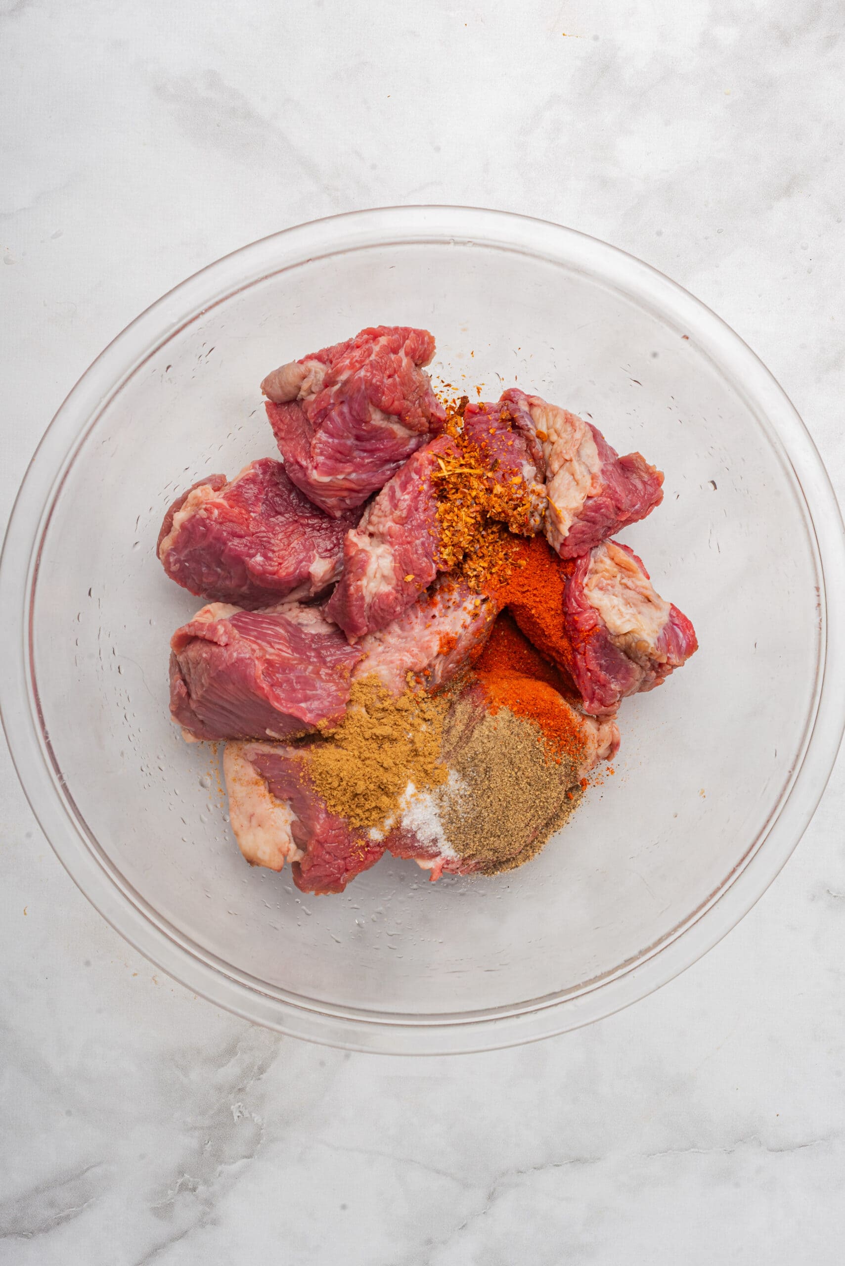 Seasoned beef for Crockpot BBQ pulled beef