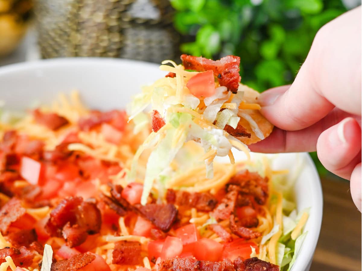 Creamy BLT dip