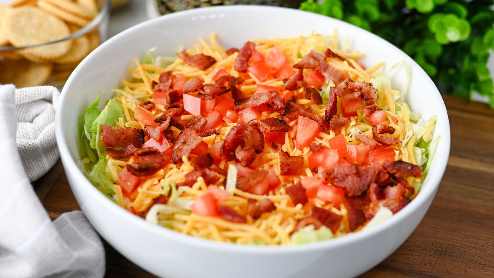 Layered BLT dip