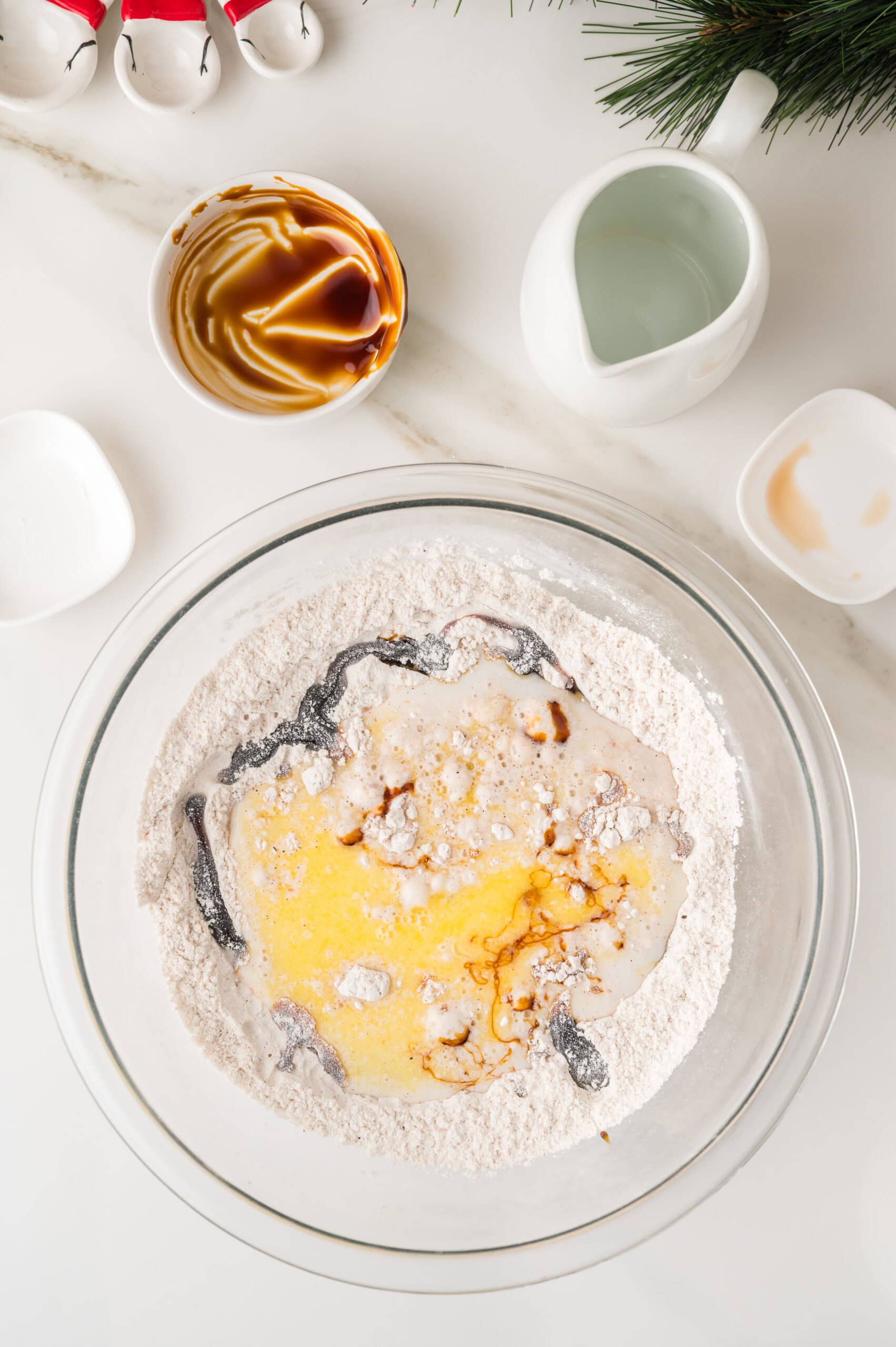 Gingerbread pancake batter ingredients
