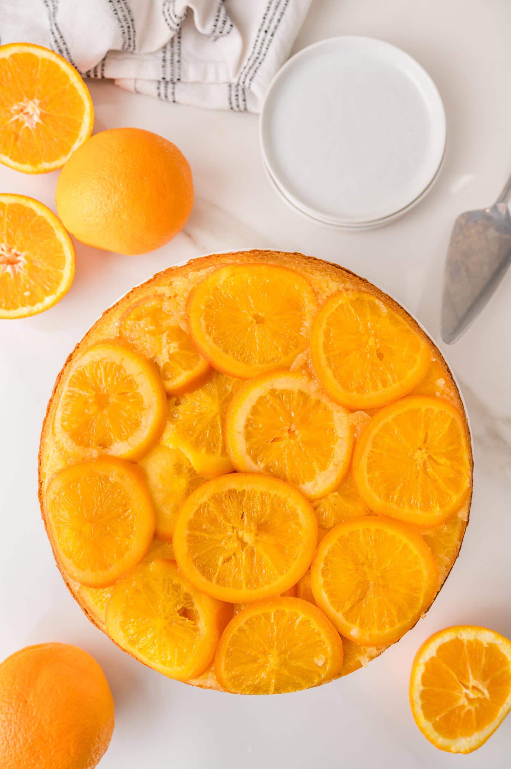 Orange upside down cake recipe